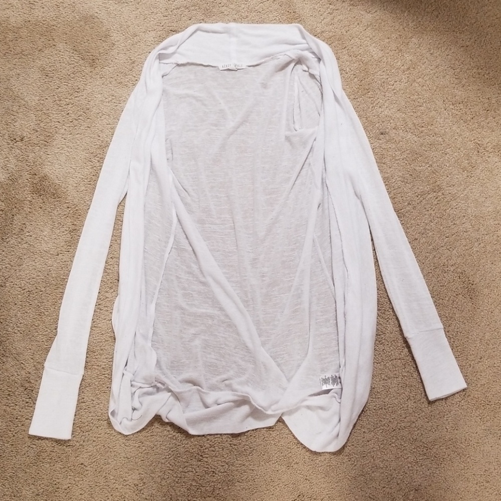 White Cardigan